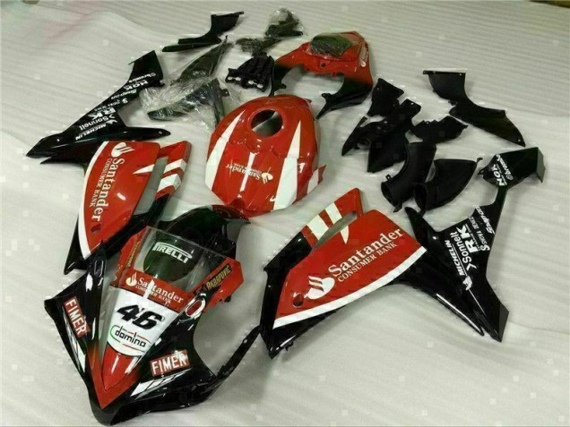 R1 2007-2008 Verkleidungen - Rot