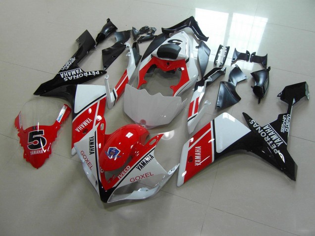 R1 2007-2008 Verkleidungen - Rot Weiß Aufkleber R1 2007-2008 Verkleidungen - Rot Weiß Aufkleber