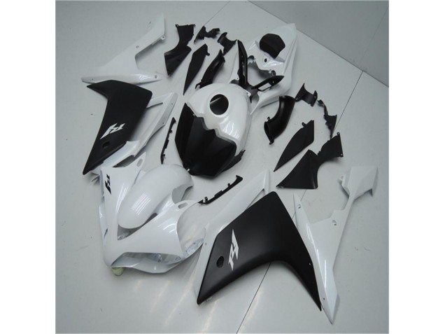 R1 2007-2008 Verkleidungen - Weiß Schwarz