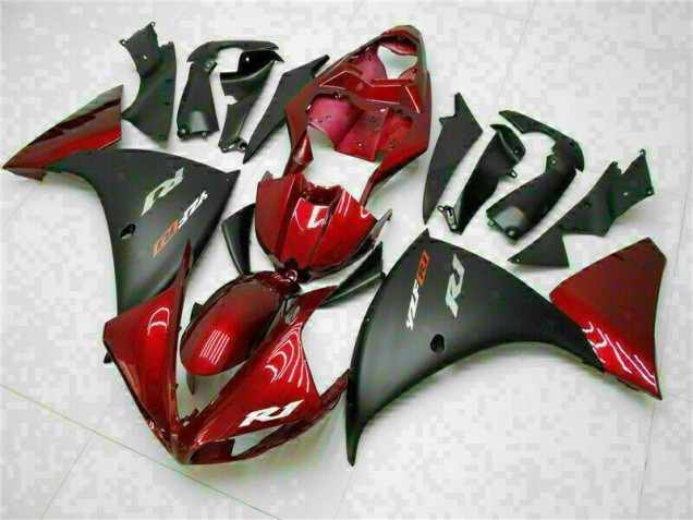 R1 2009-2011 Verkleidung - Rot Schwarz