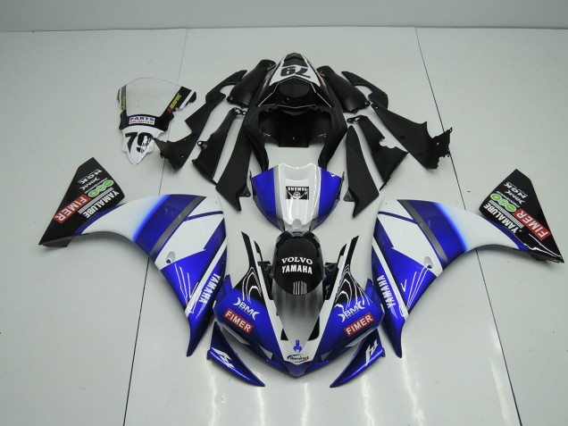 R1 2009-2011 Verkleidungen - Blau Schwarz Sterilgarda