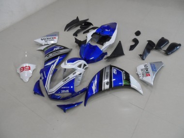 R1 2009-2011 Vollverkleidung - Blau Weiß