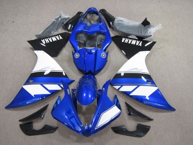 R1 2012-2014 Verkleidungen - Blau Schwarz Weiß