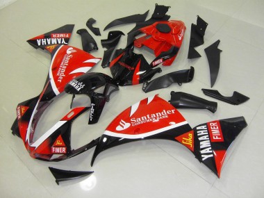 R1 2012-2014 Verkleidungen - Rot Schwarz SantUnder