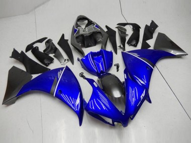 R1 2012-2014 Verkleidungen - Schwarz Blau