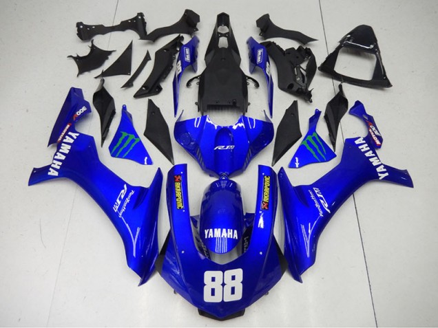 R1 2015-2019 Verkleidungen - Blau Monster 88 R1 2015-2019 Verkleidungen - Blau Monster 88