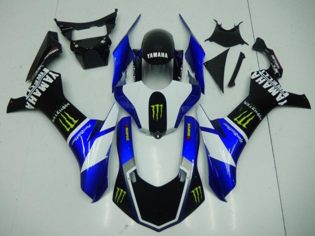 R1 2015-2019 Verkleidungen - Schwarz Blaus Monster R1 2015-2019 Verkleidungen - Schwarz Blaus Monster