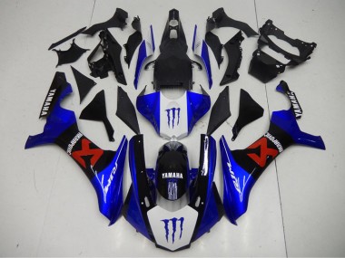 R1 2015-2019 Vollverkleidung - Schwarz Blau
