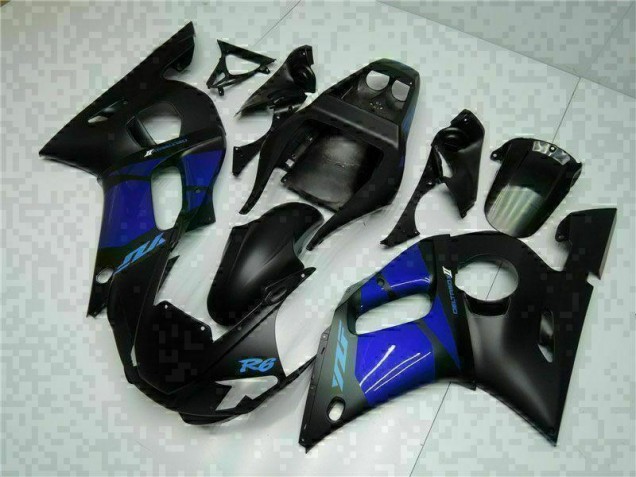 R6 1998-2002 Verkleidungen - Blau Schwarz