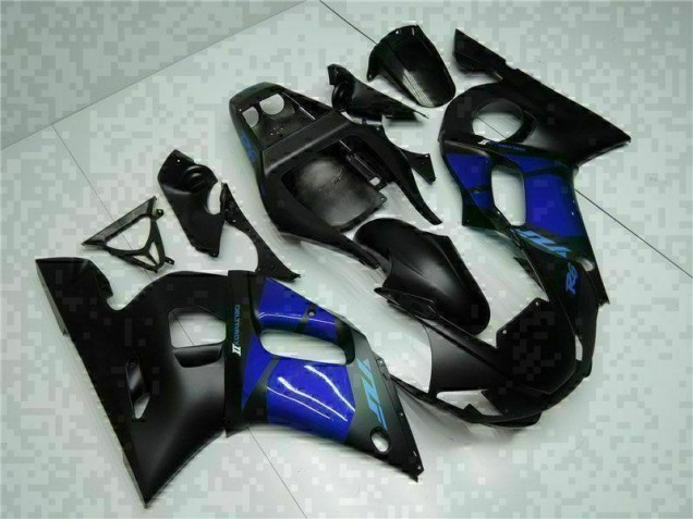 R6 1998-2002 Verkleidungen - Blau Schwarz