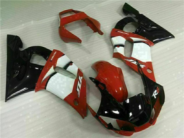 R6 1998-2002 Verkleidungen - Rot Weiß R6 1998-2002 Verkleidungen - Rot Weiß