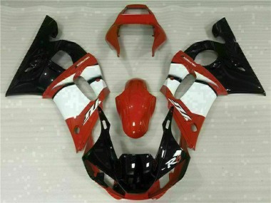 R6 1998-2002 Verkleidungen - Rot Weiß