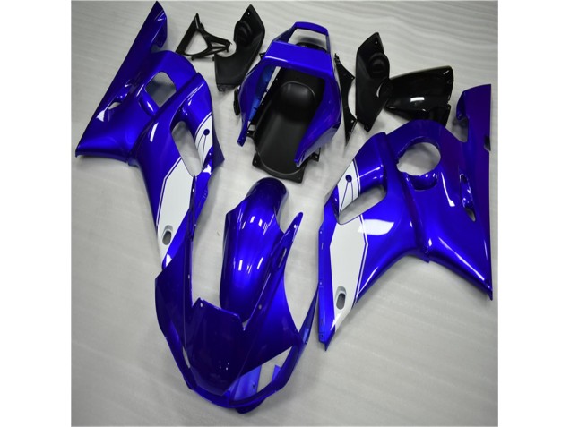 R6 1998-2002 Verkleidungen - Weiß Blau R6 1998-2002 Verkleidungen - Weiß Blau