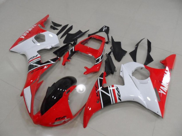 R6 2003-2005 Verkleidung - Rot Weiß Schwarz R6 2003-2005 Verkleidung - Rot Weiß Schwarz