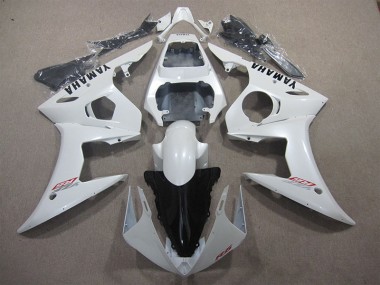 R6 2003-2005 Verkleidung - Weiß