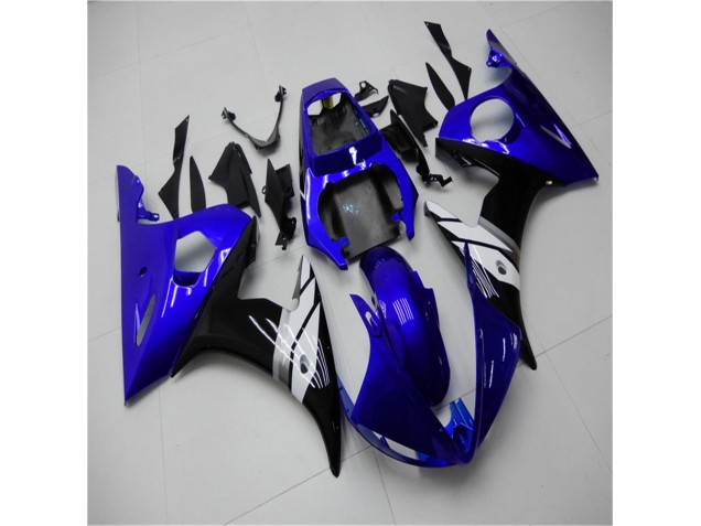 R6 2003-2005 Verkleidungen - Blau Weiß Schwarz R6 2003-2005 Verkleidungen - Blau Weiß Schwarz