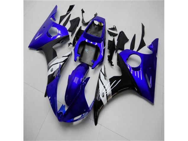 R6 2003-2005 Verkleidungen - Blau Weiß Schwarz R6 2003-2005 Verkleidungen - Blau Weiß Schwarz