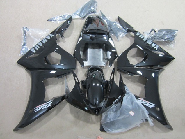 R6 2003-2005 Verkleidungen - Schwarz