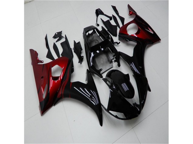 R6 2003-2005 Verkleidungen - Schwarz Rot R6 2003-2005 Verkleidungen - Schwarz Rot