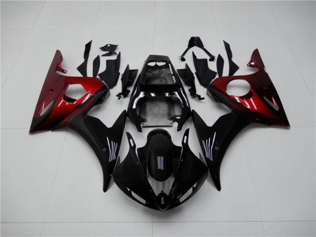 R6 2003-2005 Verkleidungen - Schwarz Rot R6 2003-2005 Verkleidungen - Schwarz Rot