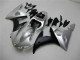R6 2003-2005 Verkleidungen - Silber Schwarz