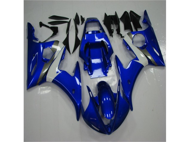 R6 2003-2005 Vollverkleidung - Blau Weiß R6 2003-2005 Vollverkleidung - Blau Weiß