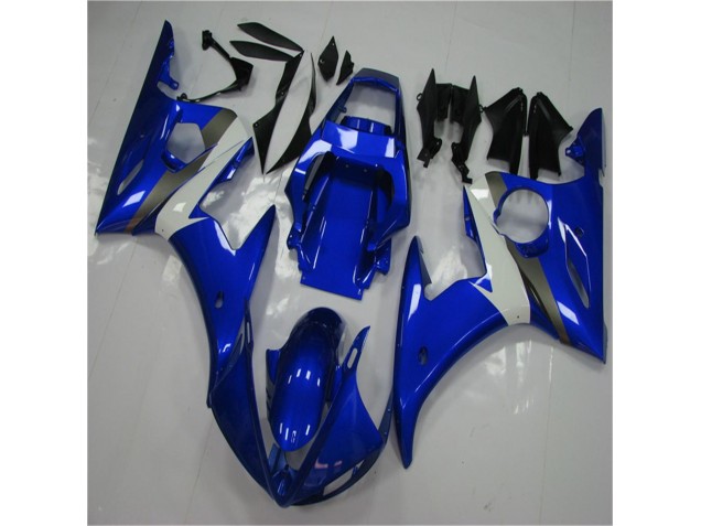 R6 2003-2005 Vollverkleidung - Blau Weiß R6 2003-2005 Vollverkleidung - Blau Weiß
