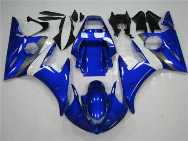 R6 2003-2005 Vollverkleidung - Blau Weiß