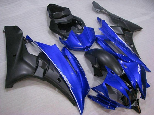R6 2006-2007 Motorrad Verkleidungen - Blau Schwarz R6 2006-2007 Motorrad Verkleidungen - Blau Schwarz