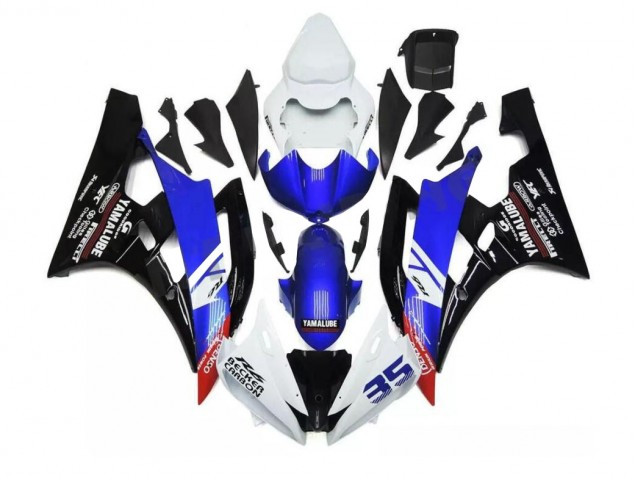 R6 2006-2007 Verkleidung - Blau Weiß