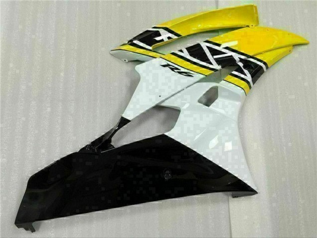 R6 2006-2007 Verkleidung - Gelb Weiß Schwarz