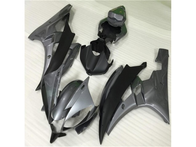 R6 2006-2007 Verkleidung - Grau Schwarz