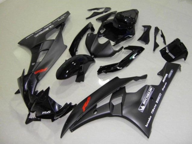 R6 2006-2007 Verkleidung & Plastik - Schwarz
