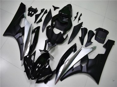 R6 2006-2007 Verkleidung - Silber Schwarz
