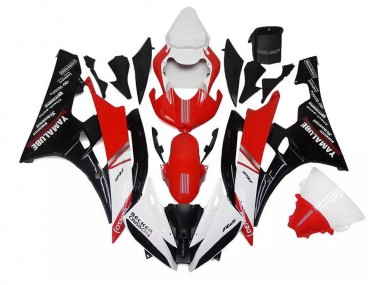 R6 2006-2007 Verkleidung - Weiß Rot Schwarz