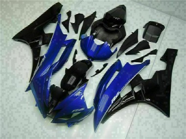 R6 2006-2007 Verkleidungen - Blau Schwarz