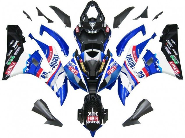 R6 2006-2007 Verkleidungen - Blau Schwarz Sterilgarda R6 2006-2007 Verkleidungen - Blau Schwarz Sterilgarda