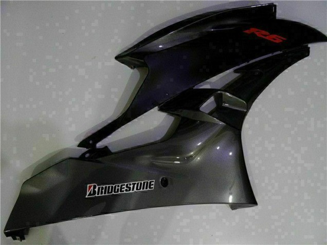 R6 2006-2007 Verkleidungen - Grau Schwarz R6 2006-2007 Verkleidungen - Grau Schwarz