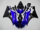 R6 2006-2007 Verkleidungen Komplett Sets - Blau Schwarz