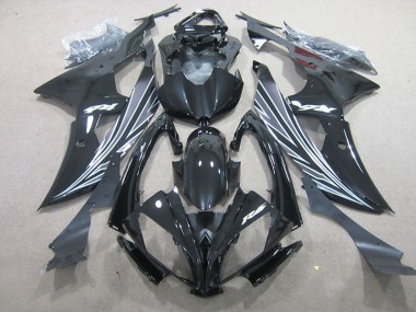 R6 2006-2007 Verkleidungen Komplett Sets - Schwarz