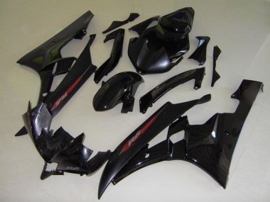 R6 2006-2007 Verkleidungen - OEM Stil Schwarz