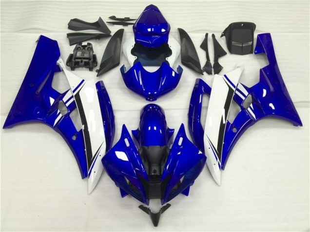 R6 2006-2007 Verkleidungen & Plastik - Blau Weiß R6 2006-2007 Verkleidungen & Plastik - Blau Weiß