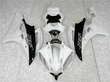 R6 2006-2007 Verkleidungen & Plastik - Weiß Schwarz