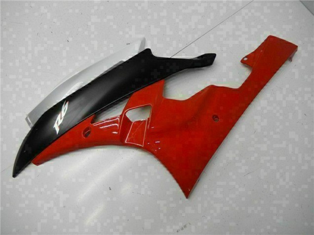 R6 2006-2007 Verkleidungen - Rot Schwarz
