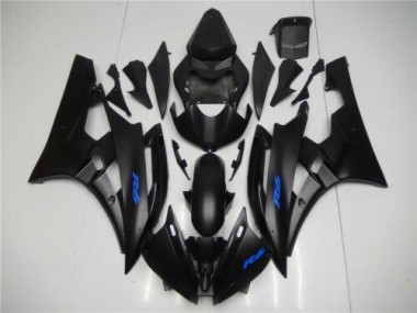 R6 2006-2007 Verkleidungen - Schwarz Blau