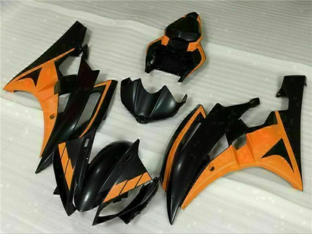 R6 2006-2007 Verkleidungen - Schwarz Orange
