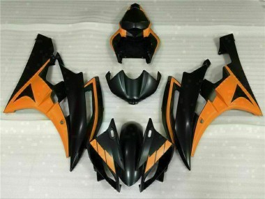 R6 2006-2007 Verkleidungen - Schwarz Orange