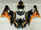 R6 2006-2007 Verkleidungen - Schwarz Orange
