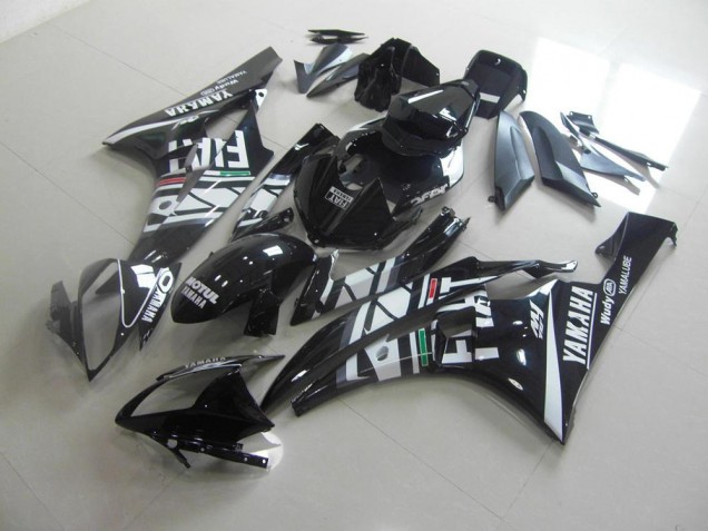 R6 2006-2007 Verkleidungen - Schwarzer Fiat