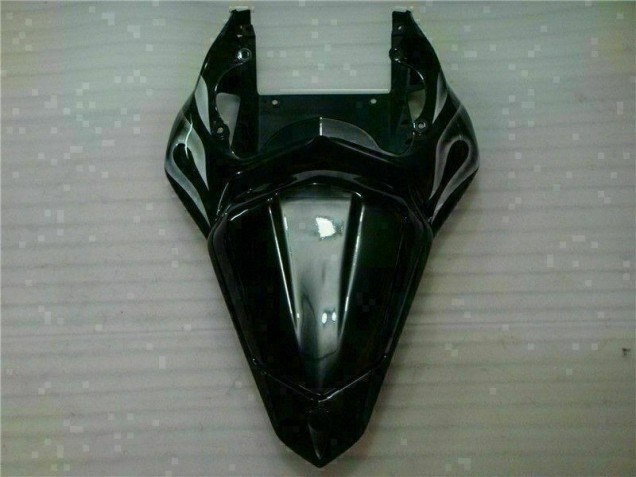 R6 2006-2007 Verkleidungen - Silber Flamme Schwarz R6 2006-2007 Verkleidungen - Silber Flamme Schwarz